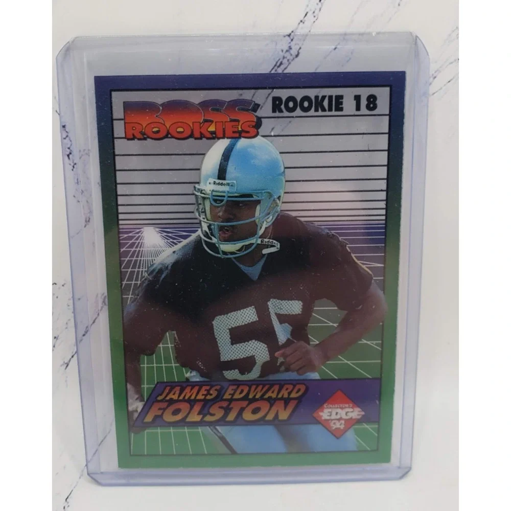 James Edward Folston 1994 Collector's Edge Boss Rookies #18 Rookie Card RC